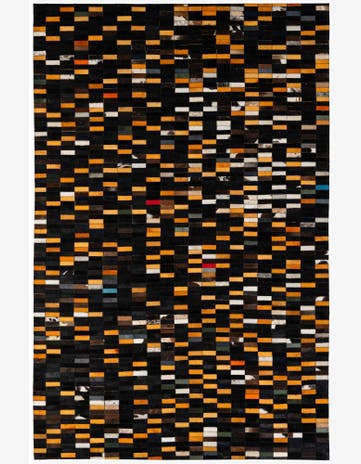 5' 3 x 8' Cowhide - Patchwork Rug