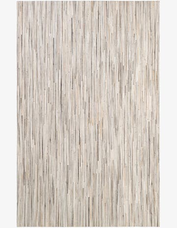 5' 2 x 8' Cowhide - Patchwork Rug