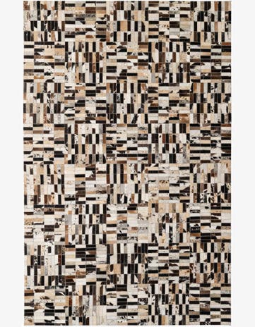 5' x 7' 11 Cowhide - Patchwork Rug