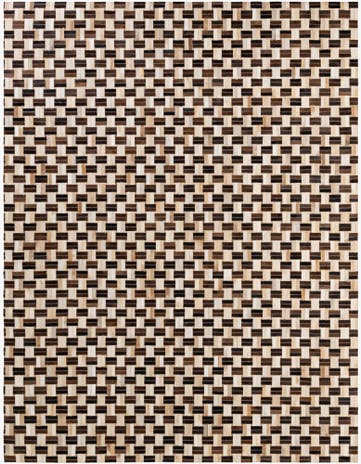 7' 7 x 9' 10 Cowhide - Patchwork Rug