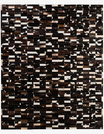 8' 2 x 9' 10 Cowhide - Patchwork Rug