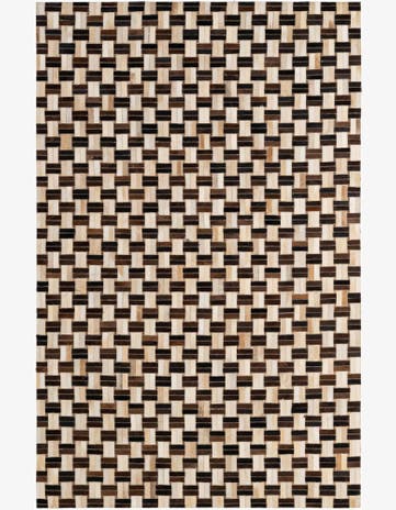 5' x 7' 9 Cowhide - Patchwork Rug