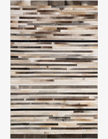 5' x 7' 11 Cowhide - Patchwork Rug