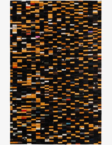 5' 2 x 8' Cowhide - Patchwork Rug