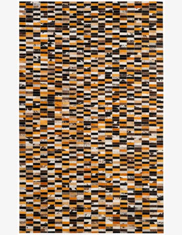 5' x 8' Cowhide - Patchwork Rug