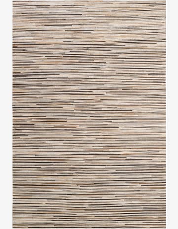 6' 1 x 9' 1 Cowhide - Patchwork Rug