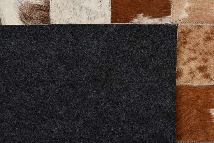 245cm x 305cm Cowhide Leather Teppich