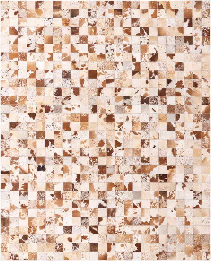 245cm x 305cm Cowhide Leather Teppich