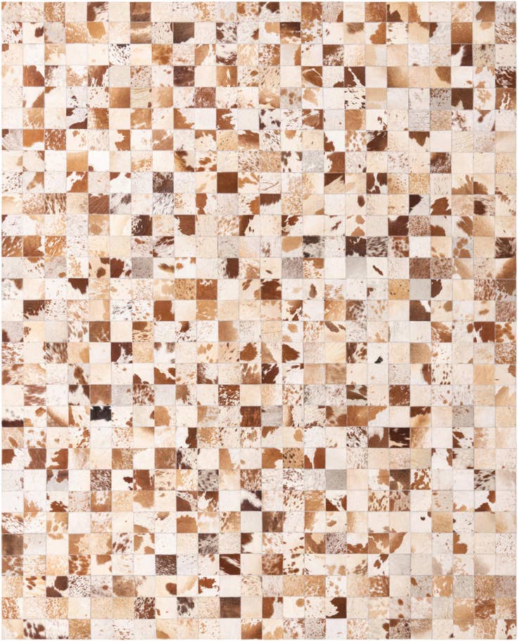 Detailansicht von 245cm x 305cm Cowhide Leather Teppich