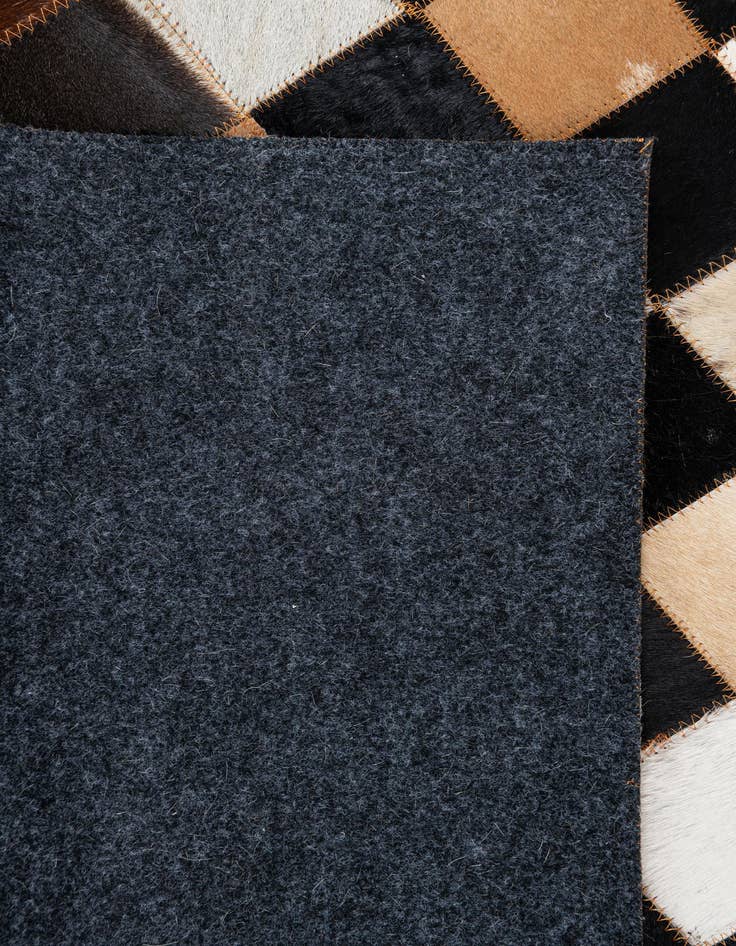 Detail image of 5' x 8' Cowhide Leather Rug