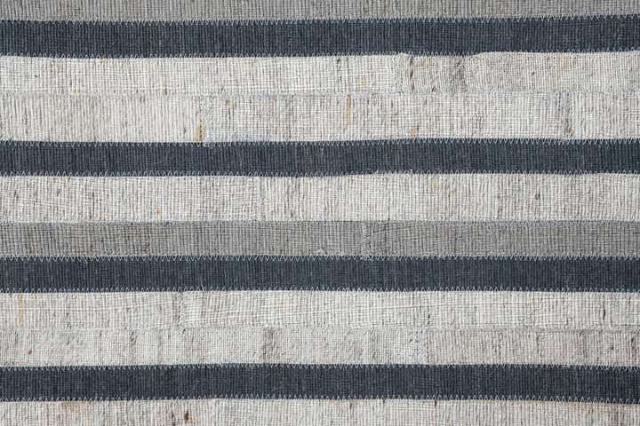 5' 1 x 8' Cowhide Leather Rug