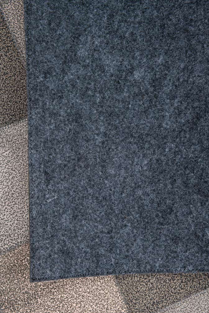 5' x 7' 9 Cowhide Leather Rug