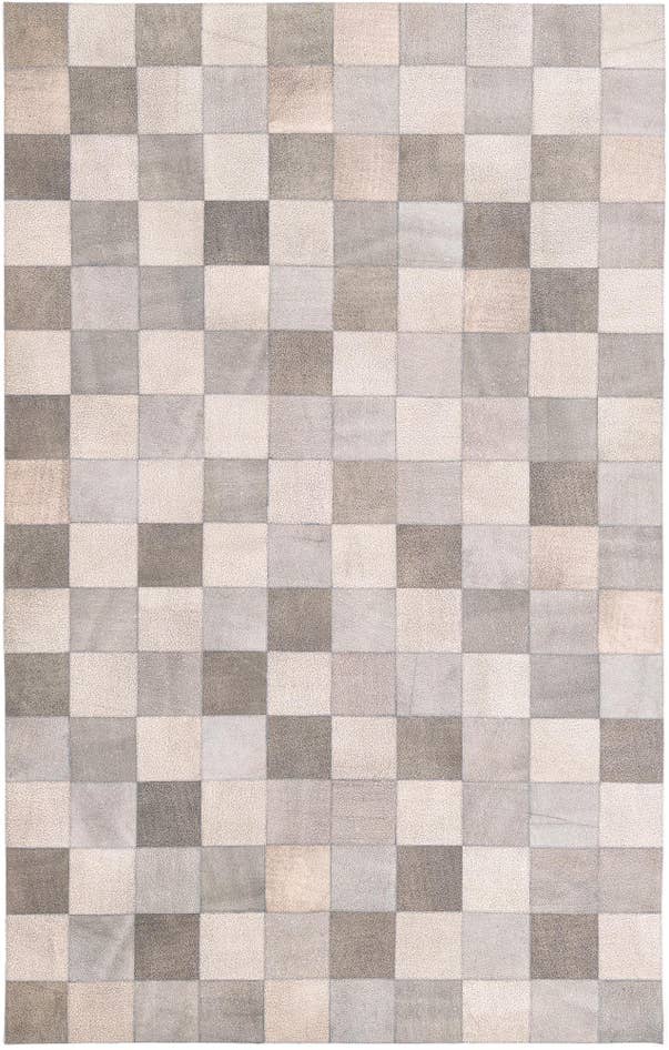 Detail image of 5' x 7' 9 Cowhide Leather Rug
