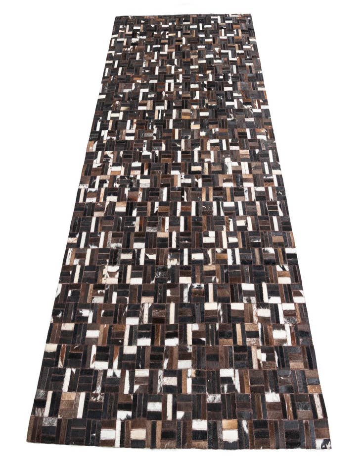 Detail image of 5' x 8' 1 Cowhide Leather Rug