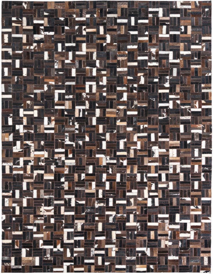 Detail image of 5' x 8' 1 Cowhide Leather Rug