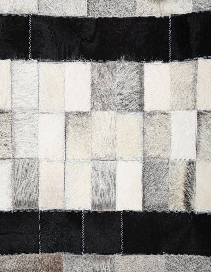 Detail image of 5' x 8' Cowhide Leather Rug