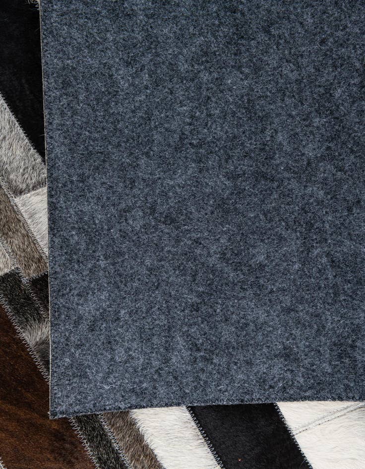 Detail image of 5' x 8' Cowhide Leather Rug