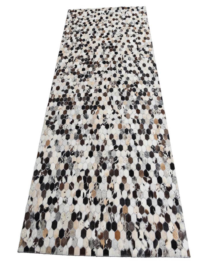 Detail image of 5' x 8' 1 Cowhide Leather Rug