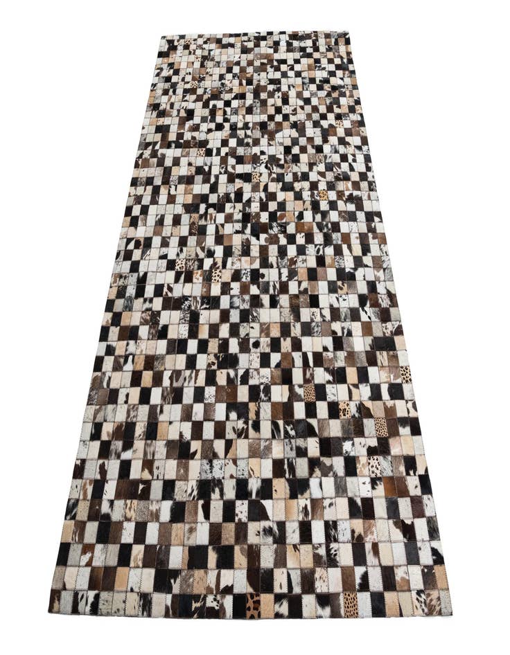 Detail image of 5' x 8' Cowhide Leather Rug