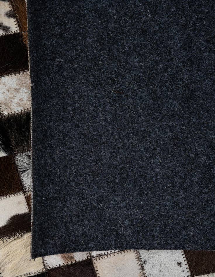 Detail image of 5' x 8' Cowhide Leather Rug