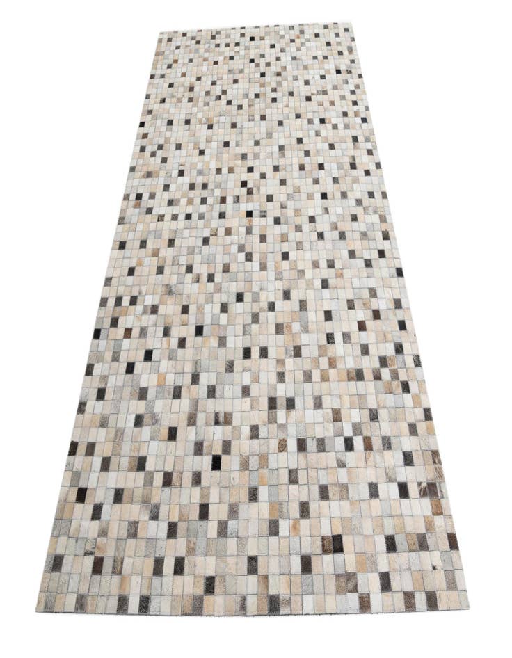 Detail image of 5' x 8' Cowhide Leather Rug