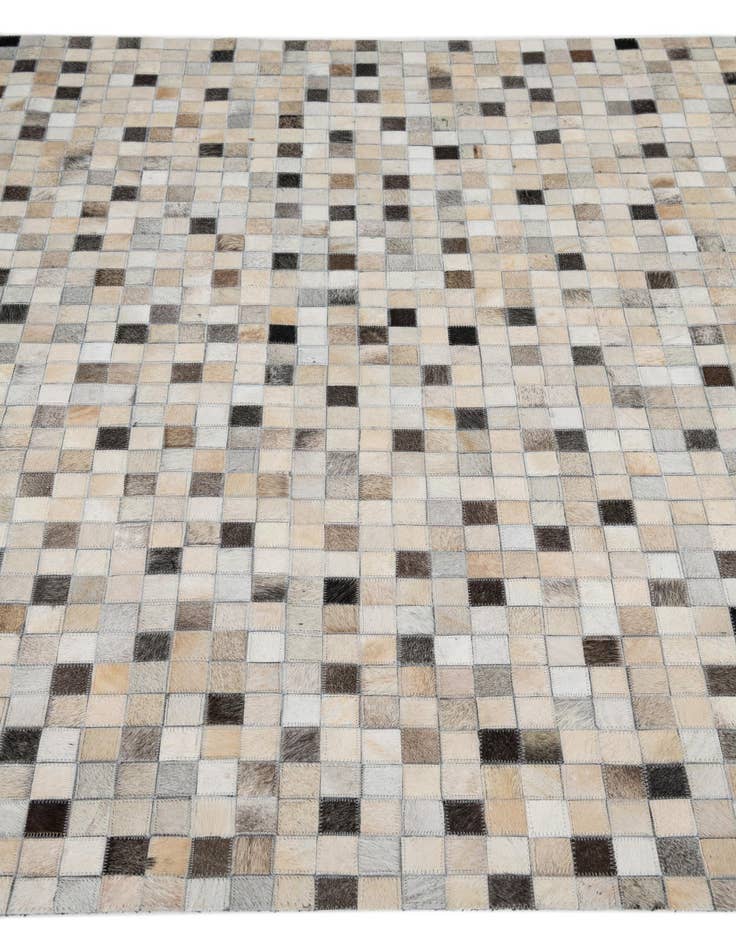 Detail image of 5' x 8' Cowhide Leather Rug