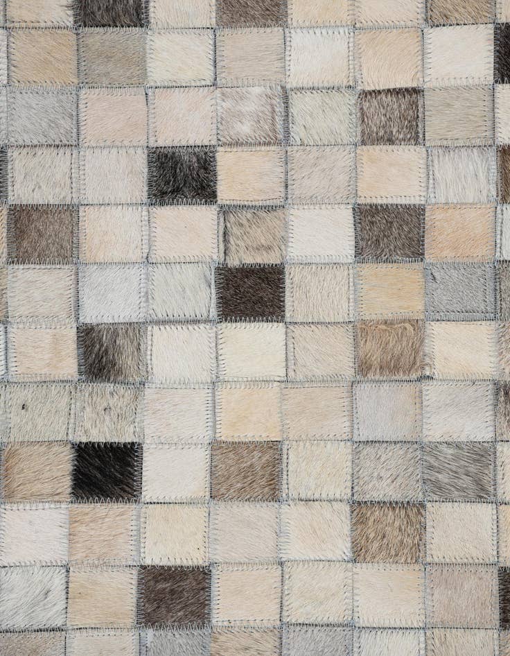 Detail image of 5' x 8' Cowhide Leather Rug