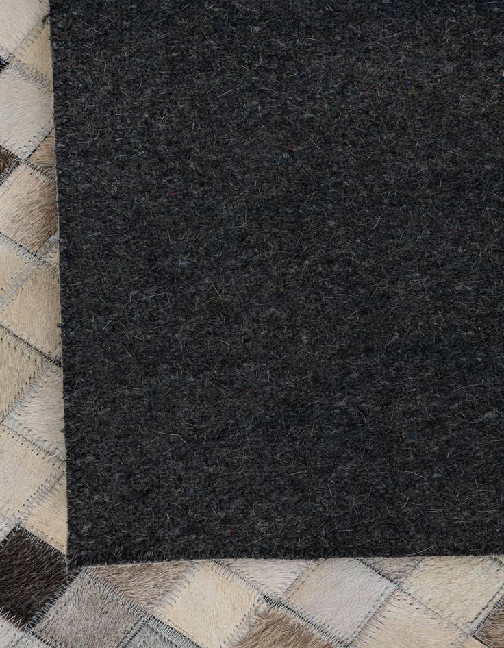 Detail image of 5' x 8' Cowhide Leather Rug