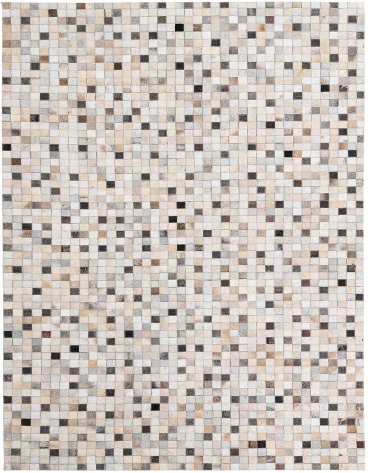 Detail image of 5' x 8' Cowhide Leather Rug