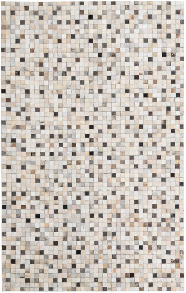 Detail image of 5' x 8' Cowhide Leather Rug
