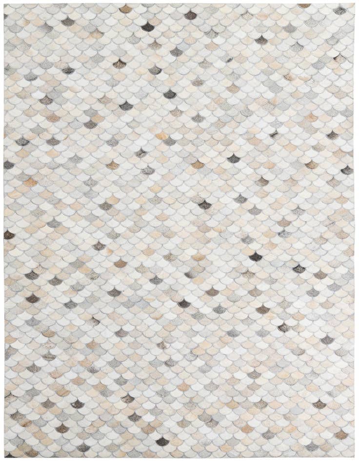 Detail image of 5' x 8' Cowhide Leather Rug