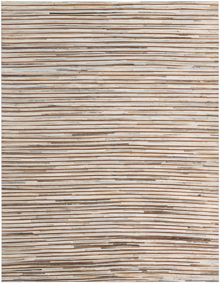 Detail image of 5' x 7' 9 Cowhide Leather Rug