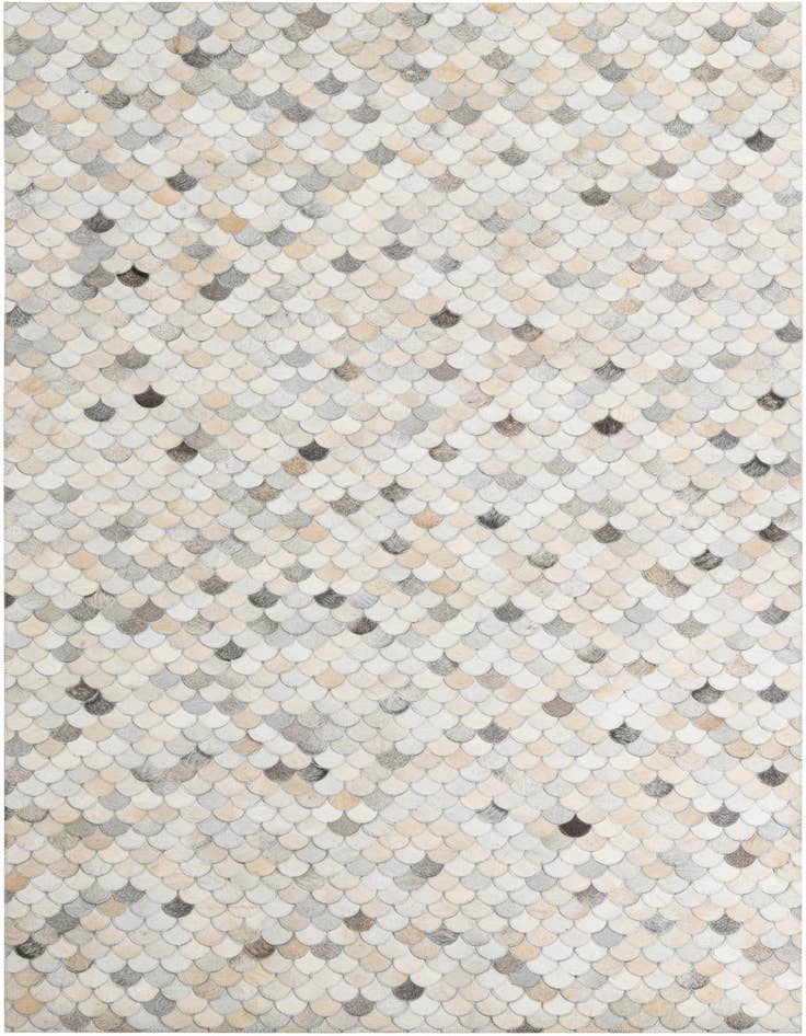 Detail image of 5' x 8' Cowhide Leather Rug