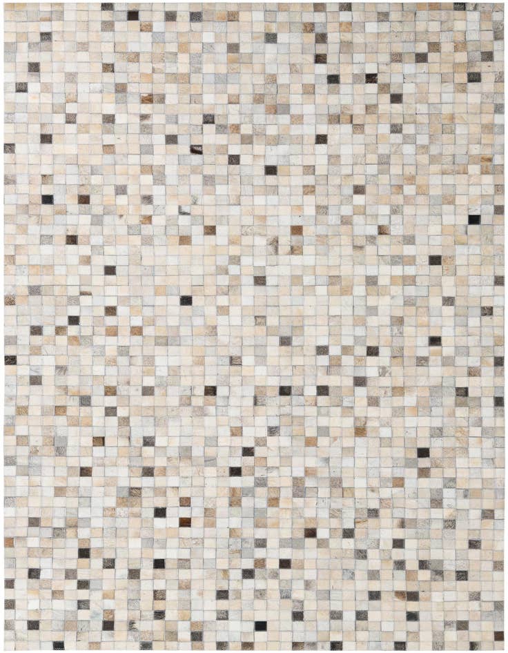 Detail image of 5' x 8' Cowhide Leather Rug