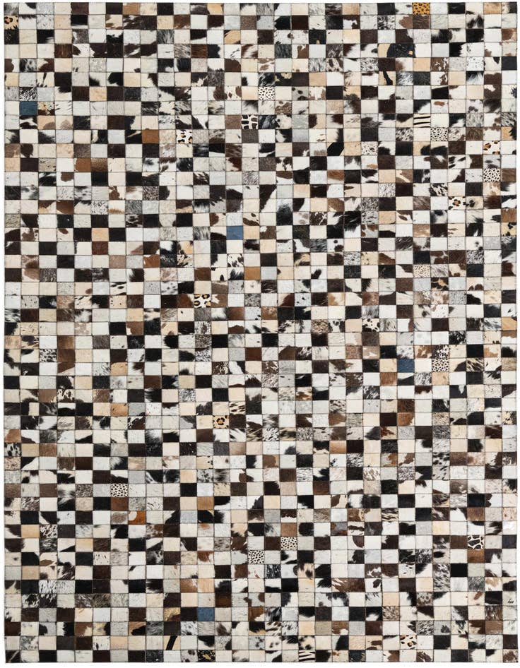Detail image of 5' x 8' Cowhide Leather Rug