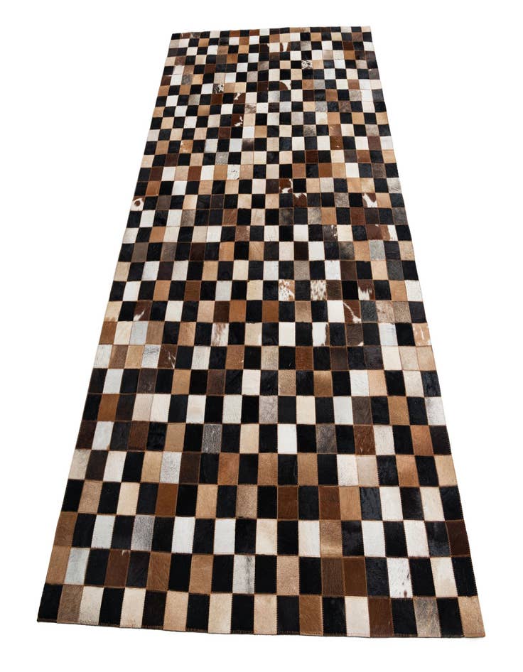 Detail image of 5' x 8' Cowhide Leather Rug