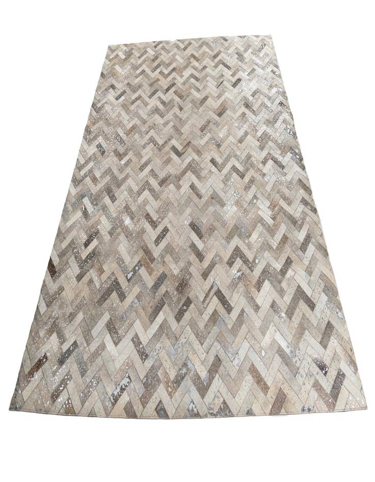 Detail image of 8' x 10' Cowhide Leather Rug