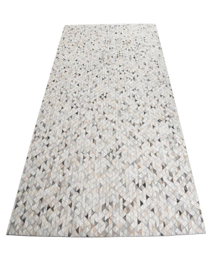 Detail image of 8' x 9' 10 Cowhide Leather Rug