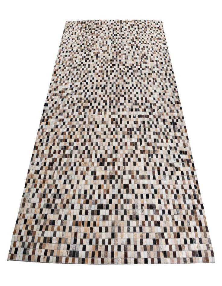 Detail image of 8' 3 x 9' 10 Cowhide Leather Rug