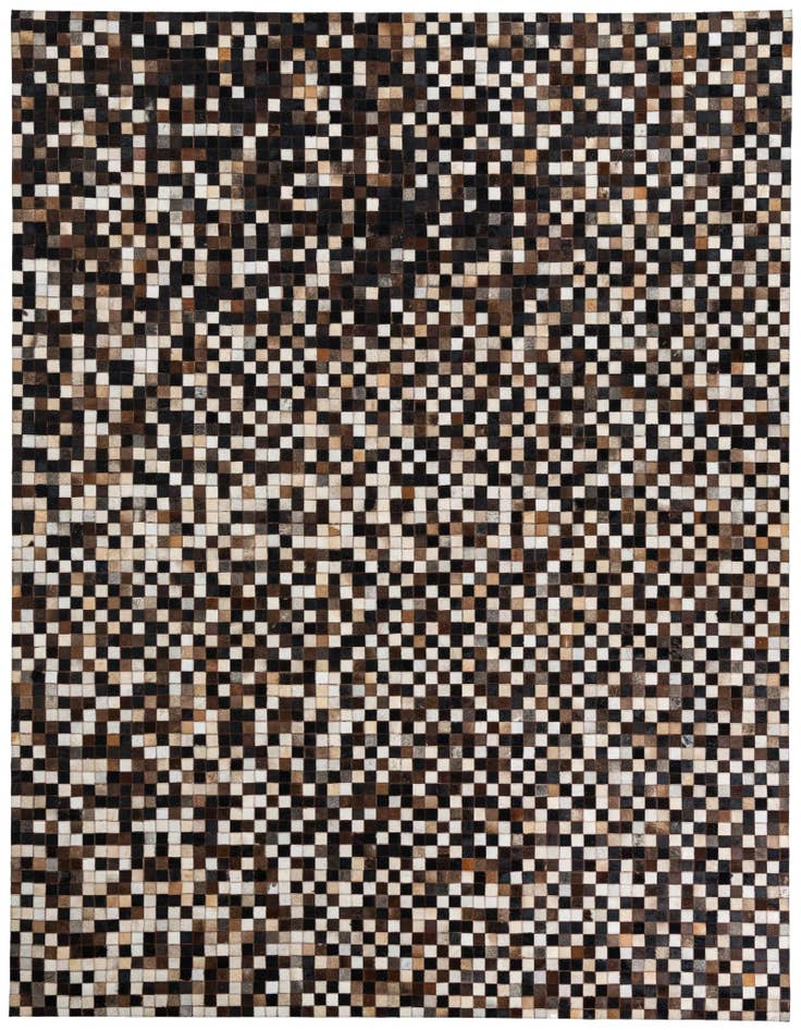 Detail image of 8' x 10' 1 Cowhide Leather Rug