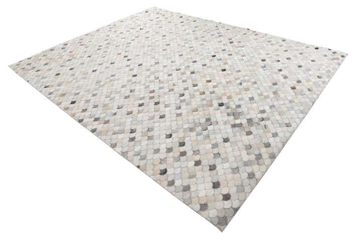 8' x 10' Cowhide Leather Rug