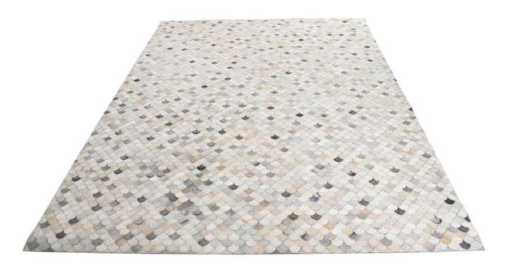8' x 10' Cowhide Leather Rug