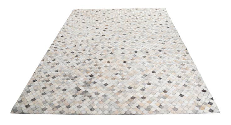 Detail image of 8' x 10' Cowhide Leather Rug