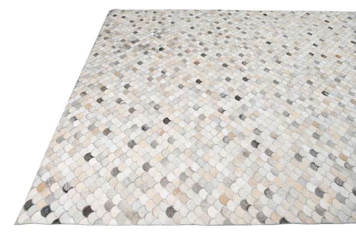 8' x 10' Cowhide Leather Rug