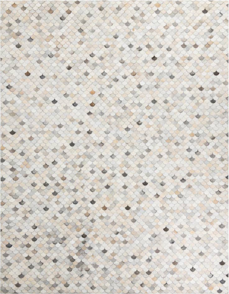 Detail image of 8' x 10' Cowhide Leather Rug