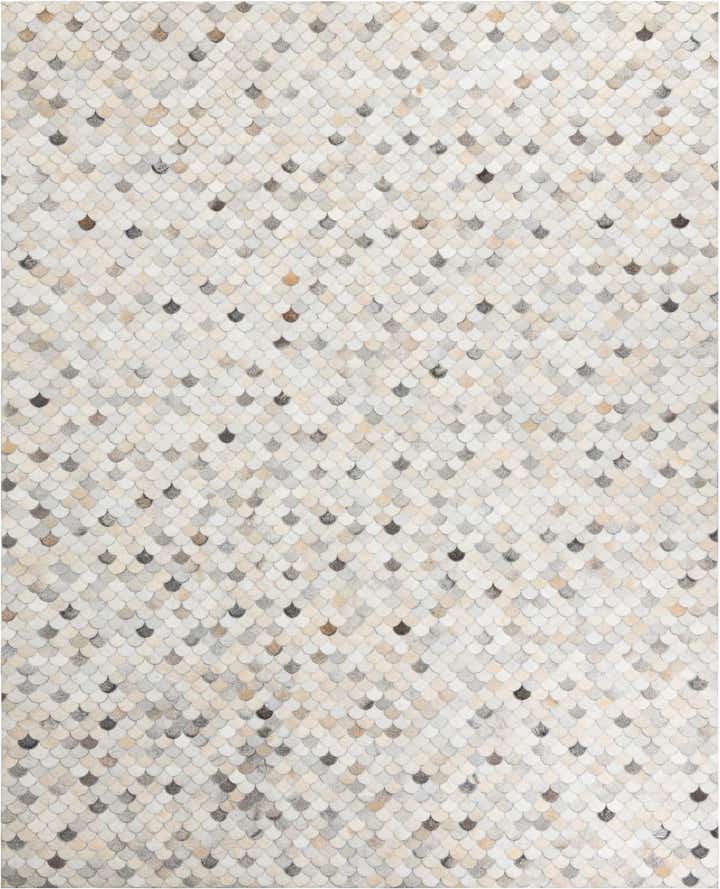 8' x 10' Cowhide Leather Rug