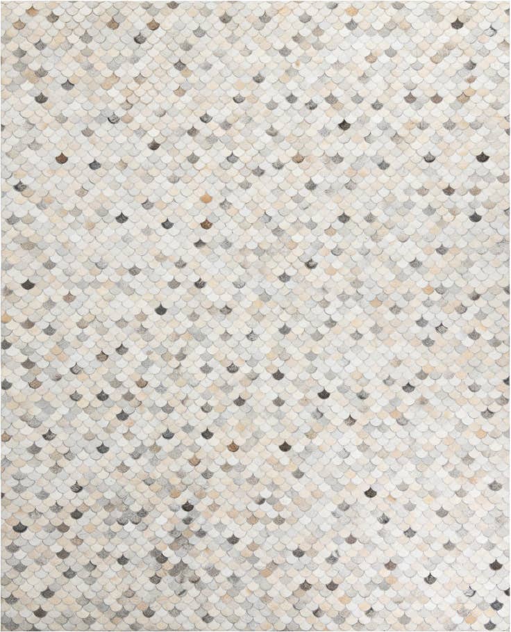 Detail image of 8' x 10' Cowhide Leather Rug