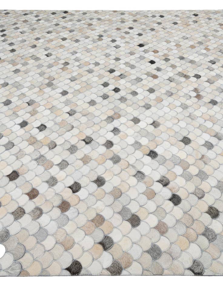 Detail image of 8' x 10' 1 Cowhide Leather Rug