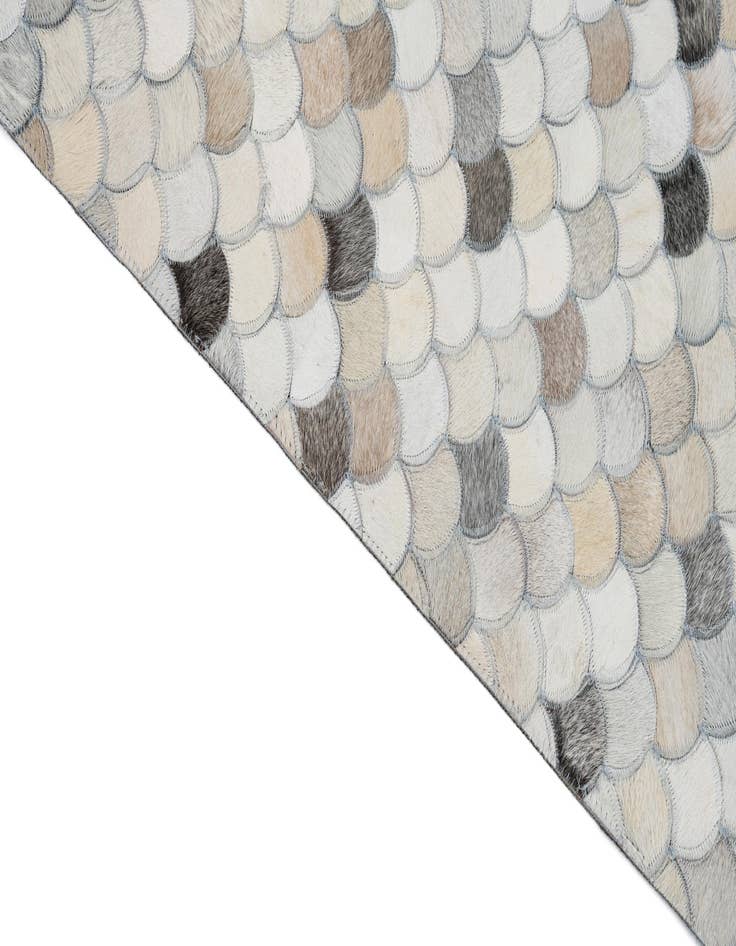 Detail image of 8' x 10' 1 Cowhide Leather Rug