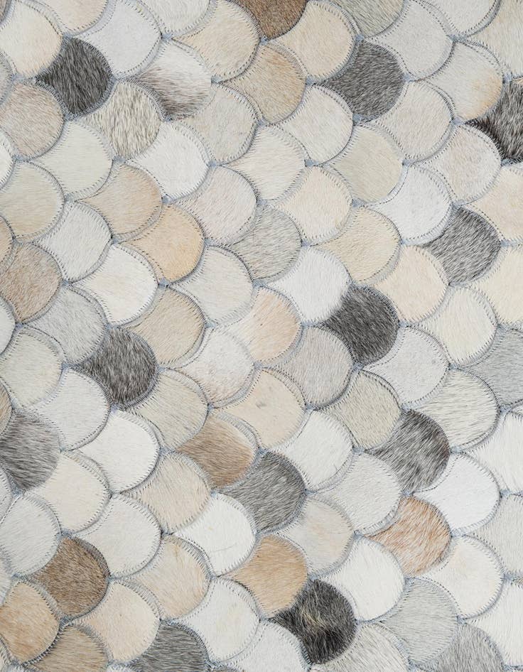 Detail image of 8' x 10' 1 Cowhide Leather Rug